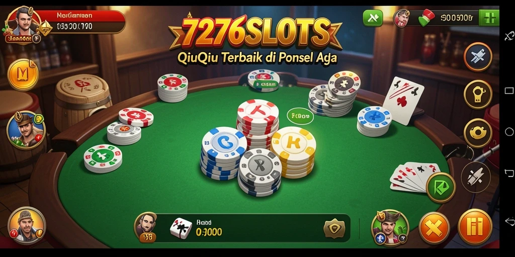 Tampilan gameplay QiuQiu yang menarik di 7276SLOTS.