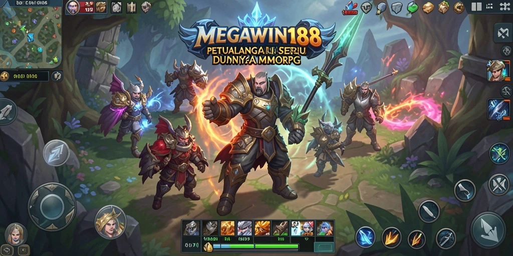 Tampilan gameplay seru dari dunia petualangan MEGAWIN188.