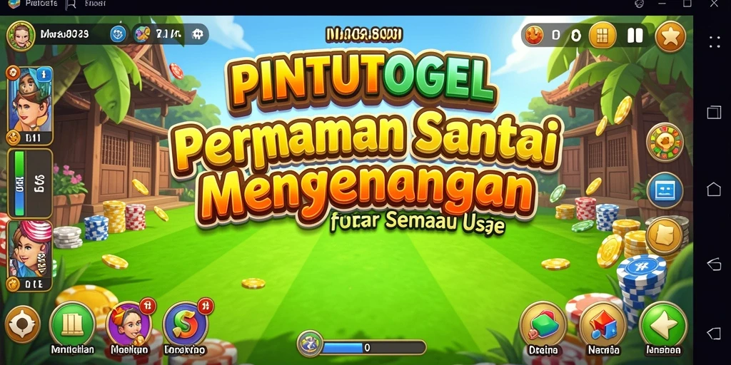 Tampilan gameplay PINTUTOGEL yang seru dan menyenangkan.