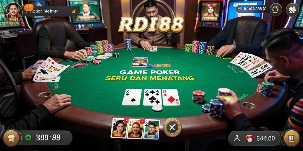 Tampilan gameplay RDI88 yang seru dan interaktif