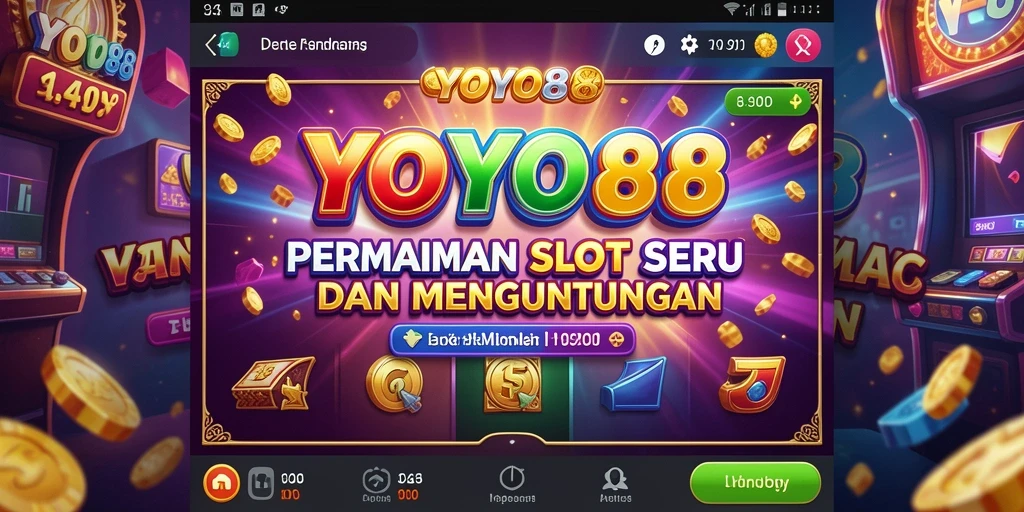 Gambaran gameplay Slot yang menarik dan penuh warna di YOYO88.